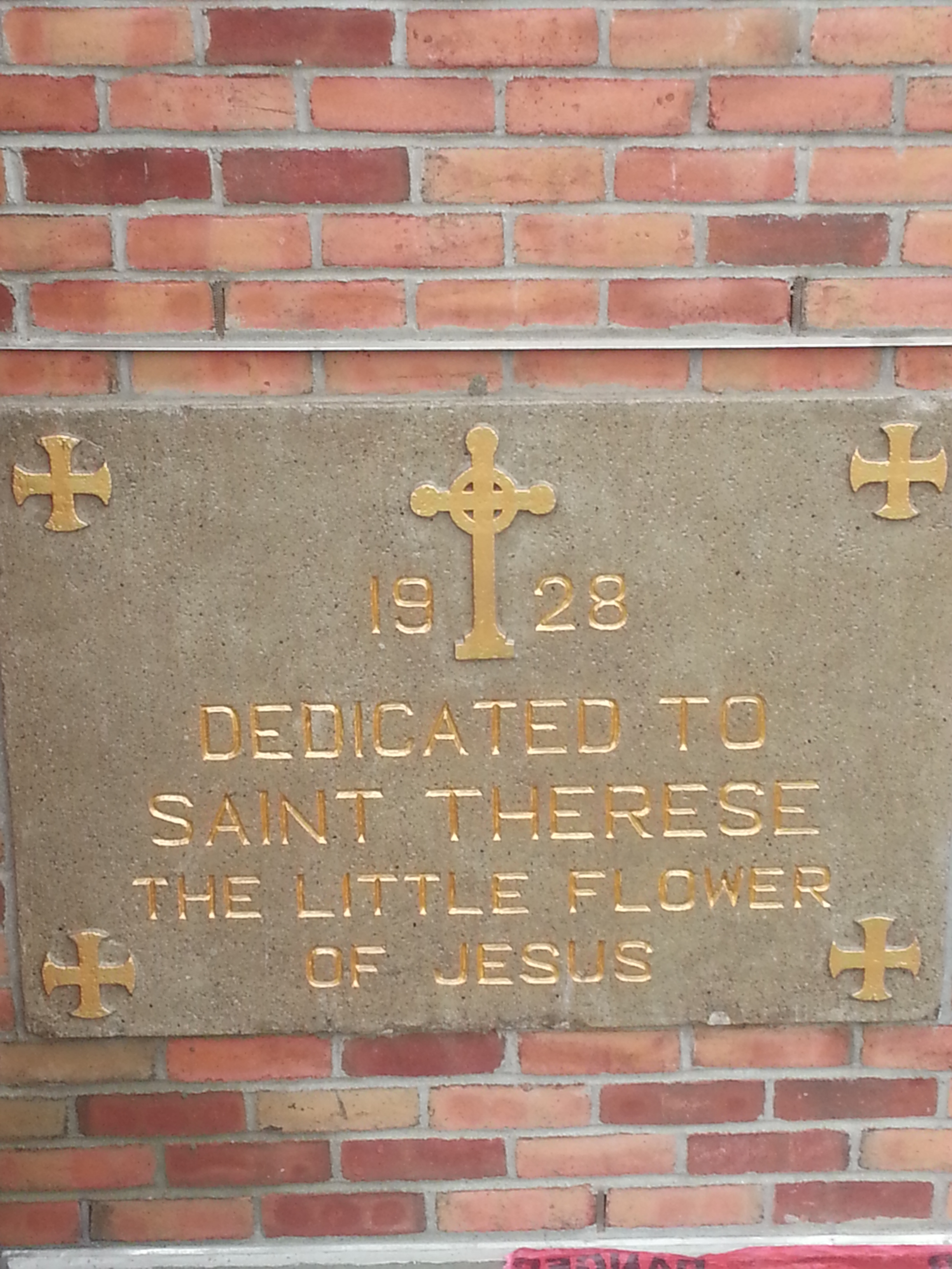Little Flower Catholic Church Christ Jesus The Cornerstone Little